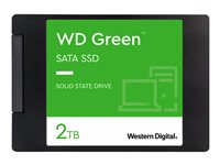WD Green SSD WDS200T2G0A - SSD - 2 Tt - sisäinen - 2.5" - SATA 6Gb/s WDS200T2G0A