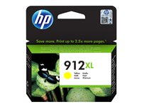 HP 912XL - 9.9 ml - Tuottoisa - keltainen - alkuperäinen - mustepatruuna malleihin Officejet 80XX; Officejet Pro 80XX 3YL83AE#BGY