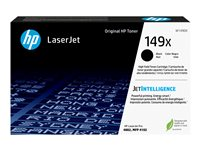 HP 149X - Suuri kapasiteetti - musta - alkuperäinen - LaserJet - väriainekasetti (W1490X) malleihin LaserJet Pro 4001, 4002, 4003, 4103, MFP 4101, MFP 4102, MFP 4103, MFP 4104 W1490X