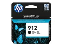 HP 912 - 8.29 ml - musta - alkuperäinen - mustepatruuna malleihin Officejet 80XX; Officejet Pro 80XX 3YL80AE#BGX
