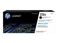 HP 212X - Tuottoisa - musta - alkuperäinen - LaserJet - väriainekasetti (W2120X) malleihin Color LaserJet Enterprise M555, MFP M578; LaserJet Enterprise Flow MFP M578 W2120X