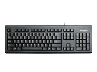 Kensington ValuKeyboard - Näppäimistö - USB - Iso-Britannia - musta 1500109