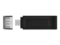 Kingston DataTraveler 70 - USB Flash-asema - 64 Gt - USB-C 3.2 Gen 1 DT70/64GB