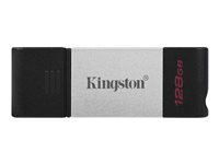 Kingston DataTraveler 80 - USB Flash-asema - 128 Gt - USB 3.2 Gen 1 / USB-C DT80/128GB