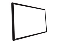 Multibrackets M Framed Projection Screen Deluxe - Heijastusnäyttö - 135" (343 cm) - 16:9 - Matte White - musta 7350022732971