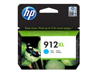HP 912XL - 9.9 ml - Tuottoisa - sinivihreä - alkuperäinen - mustepatruuna malleihin Officejet 80XX; Officejet Pro 80XX 3YL81AE#BGX