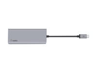 Belkin CONNECT USB-C 7-in-1 Multiport Adapter - Telakointiasema - USB-C - HDMI AVC009BTSGY