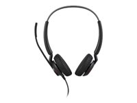 Jabra Engage 40 Stereo - Kuulokkeet + mikrofoni - korvien päällä - langallinen - USB-C - melua vaimentava - Optimoitu Microsoft Teamsille 4099-413-299