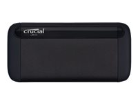 Crucial X8 - SSD - 2 Tt - ulkoinen (kannettava) - USB 3.2 Gen 2 (USB-C liitin) CT2000X8SSD9