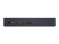 Dell D3100 - Telakointiasema - USB - 2 x HDMI, DP - 1GbE - Eurooppa malleihin Chromebook 11 31XX, 13 3380; Inspiron 15, 3780; Latitude 34XX, 72XX; Vostro 15 3510, 5391 452-BBOT