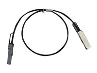 Cisco - 40GBase-CR4-suorakytkentäkaapeli - QSFP+ to QSFP+ - 2 m - kaksoisakselinen - passiivinen - ruskea malleihin P/N: 8101-32FH-C, 8102-64H-C, C9400X-SUP-2++=, N9K-C93108TC-FX3, N9K-C93108TC-FX3H QSFP-H40G-CU2M=