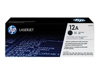 HP 12A - Musta - alkuperäinen - LaserJet - väriainekasetti (Q2612A) malleihin LaserJet 1010, 1012, 1015, 1018, 1020, 1022, 3015, 3020, 3030, 3050, 3052, 3055, M1005 Q2612A