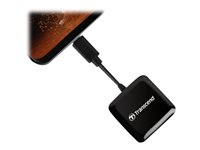 Transcend RDC3 - Kortinlukija (SD, microSD, SDHC UHS-I, SDXC UHS-I, microSDHC UHS-I, microSDXC UHS-I) - USB-C 3.2 Gen 1 TS-RDC3