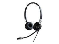 Jabra BIZ 2400 II QD Duo NC Wideband - Kuuloke + mikrofoni - korvien päällä - langallinen - Quick Disconnect 2489-820-209