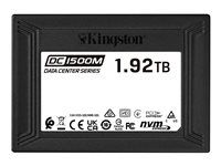 Kingston Data Center DC1500M - SSD - 1.92 Tt - sisäinen - 2.5" - U.2 PCIe 3.0 x4 (NVMe) SEDC1500M/1920G