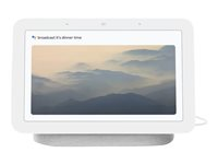 Google Nest Hub (2nd Gen) - Älykäs näyttö - LCD 7" - langaton - IEEE 802.11b/g/n/ac, Bluetooth - liitu GA01331-NO