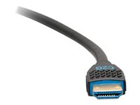 C2G 3ft 4K HDMI Cable with Ethernet - Premium Certified - High Speed - 60Hz - HDMI-kaapeli Ethernetillä - HDMI uros to HDMI uros - 91.4 cm - suojattu - musta - 4K-tuki 50181