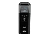 APC Back-UPS Pro BR1600SI - UPS - Vaihtovirta 220-240 V - 960 watti(a) - 1600 VA - 260 Wh - USB - lähtöliittimet: 8 - musta BR1600SI