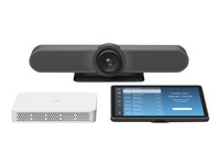 Logitech RoomMate + MeetUp + Tap IP - Videoneuvottelupakkaus (Logitech Tap IP, Logitech MeetUp) - Sertifioitu Zoom Rooms -tilaratkaisuille, sertifioitu Microsoft Teamsille, RingCentral Certified 991-000411