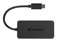 Transcend HUB2C - Hub - 4 x USB 3.1 Gen 1 - työpöytä TS-HUB2C