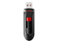 SanDisk Cruzer Glide - USB Flash-asema - salattu - 32 Gt - USB 2.0 (pakkaus sisältää 3) SDCZ60-032G-G46T
