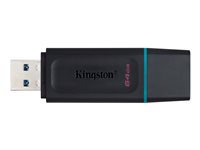 Kingston DataTraveler Exodia - USB Flash-asema - 64 Gt - USB 3.2 Gen 1 - black with teal DTX/64GB
