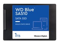 WD Blue SA510 WDS100T3B0A - SSD - 1 Tt - sisäinen - 2.5" - SATA 6Gb/s - sininen WDS100T3B0A