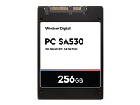WD PC SA530 - SSD - 256 GB - sisäinen - 2.5" - SATA 6Gb/s SDASB8Y-256G-1122