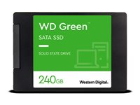 WD Green WDS240G3G0A - SSD - 240 GB - sisäinen - 2.5" - SATA 6Gb/s WDS240G3G0A