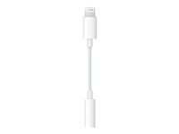 Apple Lightning to 3.5 mm Headphone Jack Adapter - Lightningistä kuulokejakkiliittimeen -sovitin - Lightning uros to mini-phone stereo 3.5 mm naaras MMX62ZM/A