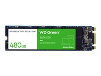 WD Green WDS480G3G0B - SSD - 480 GB - sisäinen - M.2 2280 - SATA 6Gb/s WDS480G3G0B