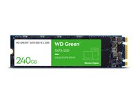 WD Green WDS240G3G0B - SSD - 240 GB - sisäinen - M.2 2280 - SATA 6Gb/s WDS240G3G0B