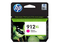 HP 912XL - 10.4 ml - Tuottoisa - magenta - alkuperäinen - mustepatruuna malleihin Officejet 80XX; Officejet Pro 80XX 3YL82AE#301