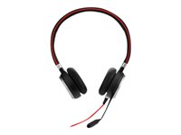 Jabra Evolve 40 MS stereo - Kuulokkeet + mikrofoni - korvien päällä - langallinen - USB, 3,5 mm jakkiliitin - Sertifioitu Skype for Businessille 6399-823-109