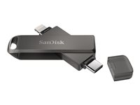 SanDisk iXpand Luxe - USB Flash-asema - 64 Gt - USB-C / Lightning SDIX70N-064G-GN6NN