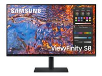 Samsung ViewFinity S8 S32B800PXP - S80PB Series - LED-näyttö - 4K - 32" - HDR LS32B800PXPXEN