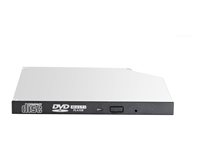 HPE - Levyasema - DVD-ROM - Serial ATA - sisäinen - HP jack black malleihin ProLiant DL20 Gen10, DL325 Gen10, DL360 Gen10, DL360 Gen9, ML30 Gen10 726536-B21