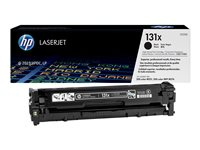 HP 131x - Tuottoisa - musta - alkuperäinen - LaserJet - väriainekasetti (CF210X) malleihin LaserJet Pro 200 M251n, 200 M251nw, 200 M276nw, MFP M276n, MFP M276nw CF210X