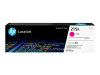 HP 219A - Magenta - alkuperäinen - LaserJet - väriainekasetti (W2193A) malleihin P/N: 499Q6F#B19, 499Q7F#BAZ, 499Q8F#ABF, 499Q8F#B19, 499Q8F#BAZ, 499R0F#BAZ, 8D7L0A#BAZ W2193A