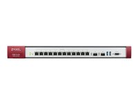 Zyxel ZyWALL USG FLEX 700 - Palomuuri - 12 porttia - 1GbE - 1U - pilvihallinnoitu - telineeseen asennettava USGFLEX700-EU0101F