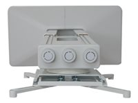 Multibrackets M Projector Mount Short Throw Deluxe - Asennuspakkaus (seinäasennus, liitäntä varsi, short throw -seinäpidike) malleihin projektori - valkoinen - seinään asennettava 7350073730339